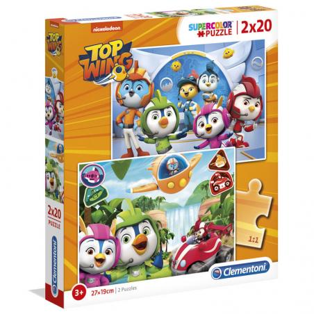 Puzzle Top Wing 2x20pzs - Imagen 1