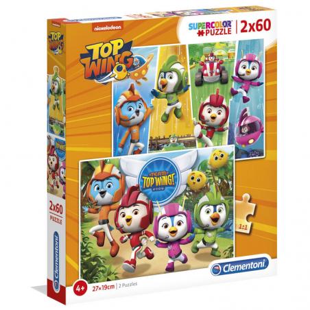 Puzzle Top Wing 2x60pzs - Imagen 1