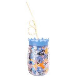Vaso con pajita Aloha Hawaii Lilo and Stitch Disney - Imagen 1