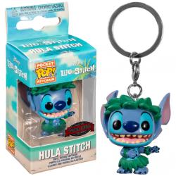 Llavero Pocket POP Disney Lilo and Stitch - Stitch In Hula Skirt Exclusive - Imagen 1