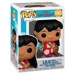 Figura POP Disney Lilo and Stitch Lilo with Scrump - Imagen 3