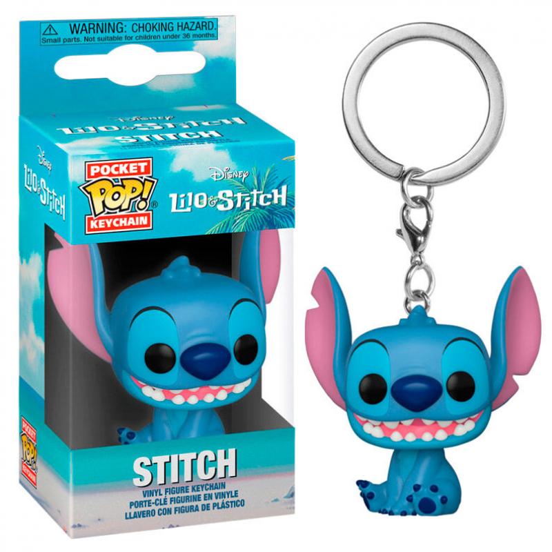 Llavero Pocket POP Disney Lilo and Stitch - Stitch - Imagen 1