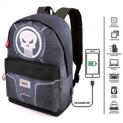 Mochila Punisher Marvel adaptable 42cm - Imagen 2
