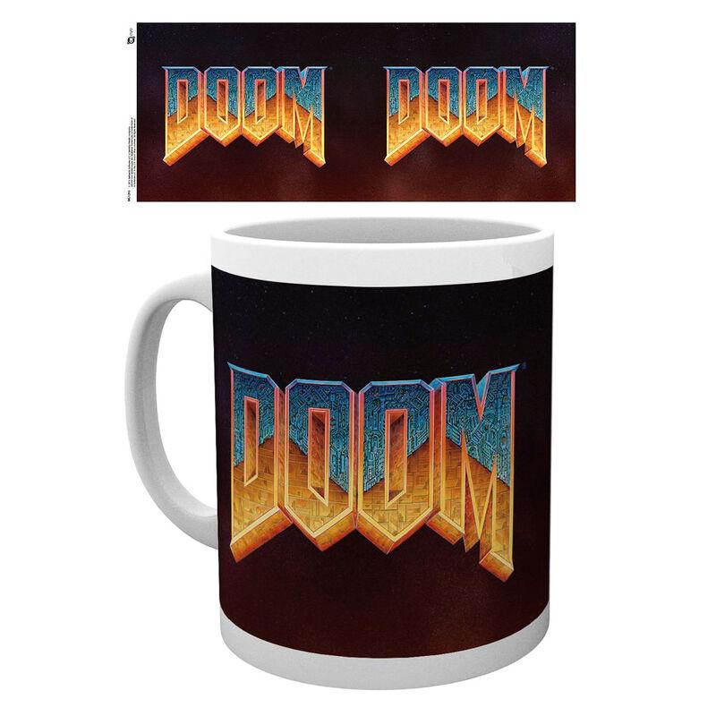 Taza Classic Logo Doom - Imagen 1