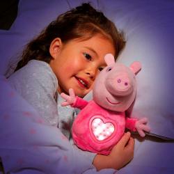 Peluche Fiesta Pijamas Peppa Pig sonido 18cm - Imagen 3