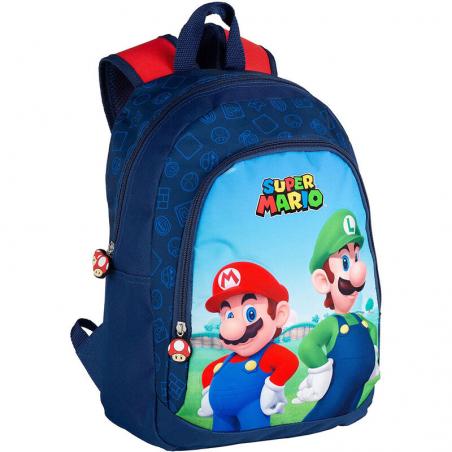 Mochila Mario y Luigi Super Mario Bros 38cm - Imagen 1