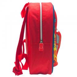 Mochila 3D Rayo Mcqueen Cars Disney luz y sonido 32cm - Imagen 2