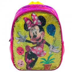 Mochila lentejuelas Minnie Disney 30cm - Imagen 4