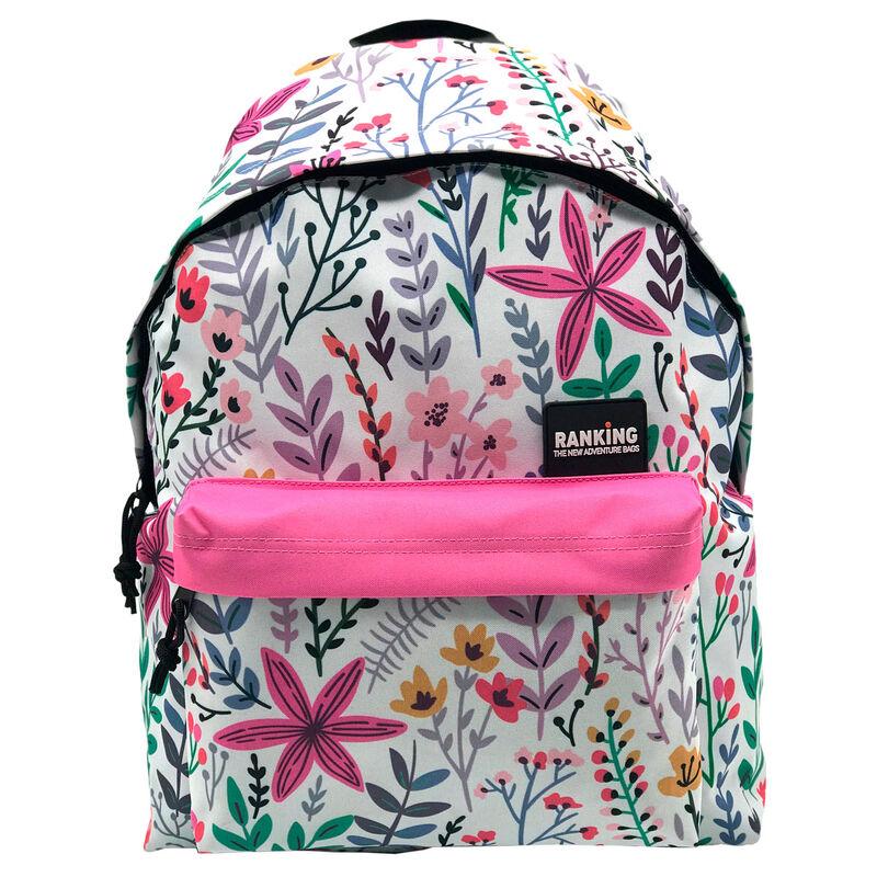Mochila Flowers 42cm - Imagen 1