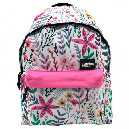 Mochila Flowers 42cm - Imagen 1