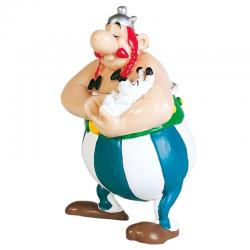 Figura Obelix con Idefix Asterix El Galo 8cm - Imagen 1