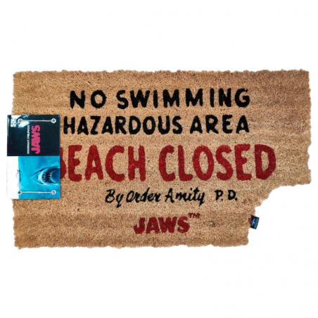 Felpudo Beach Closed Tiburon - Imagen 1