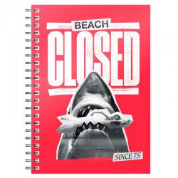 Cuaderno A5 Beach Closed Jaws 1975 - Imagen 1