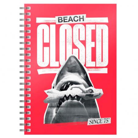 Cuaderno A5 Beach Closed Jaws 1975 - Imagen 1