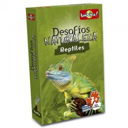 Juego cartas Desafios de la Naturaleza Reptiles - Imagen 1