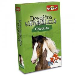 Juego cartas Desafios de la Naturaleza Caballos - Imagen 1