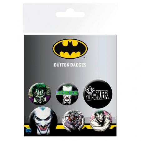 Set chapas Joker DC Comics - Imagen 1