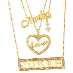 Colgante Harley Quinn Loves Loker DC Comics - Imagen 1