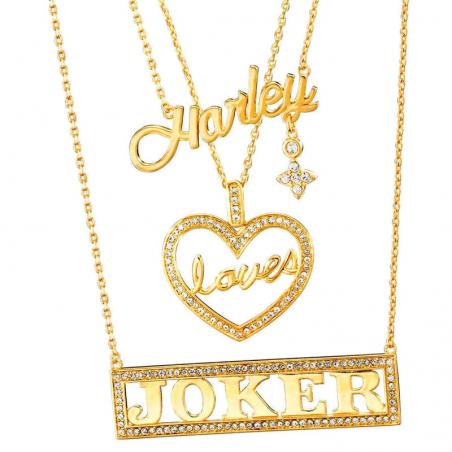 Colgante Harley Quinn Loves Loker DC Comics - Imagen 1