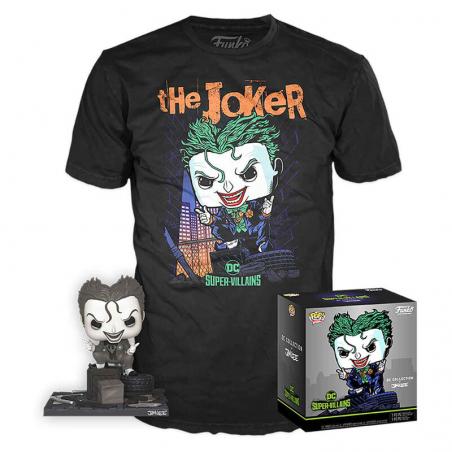 Set figura POP & Tee DC Comics Jim Lee Joker - Imagen 1
