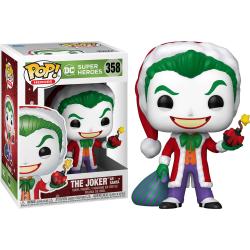 Figura POP DC Holiday Santa Joker - Imagen 1