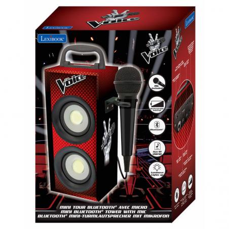 Mini torre bluetooth La Voz con microfono - Imagen 1