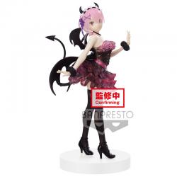Figura Ram Espresto Clear and Dressy Re:Zero Starting Life in Another World 22cm - Imagen 1