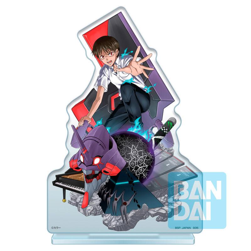 Ichibansho Acrylic Stand Shinji Ikari Operation Started! Evangelion 20cm - Imagen 1