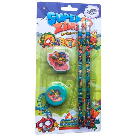 Set papeleria Super Zings - Imagen 1