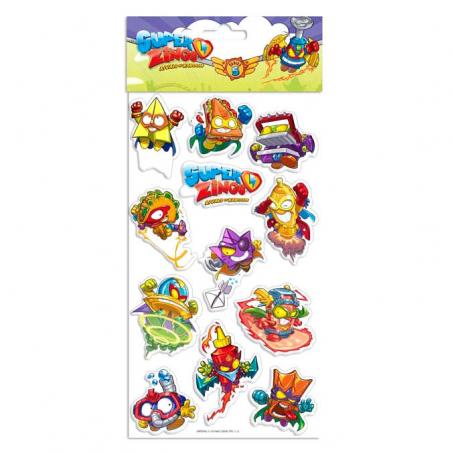 Set pegatinas relieve Super Zings - Imagen 1