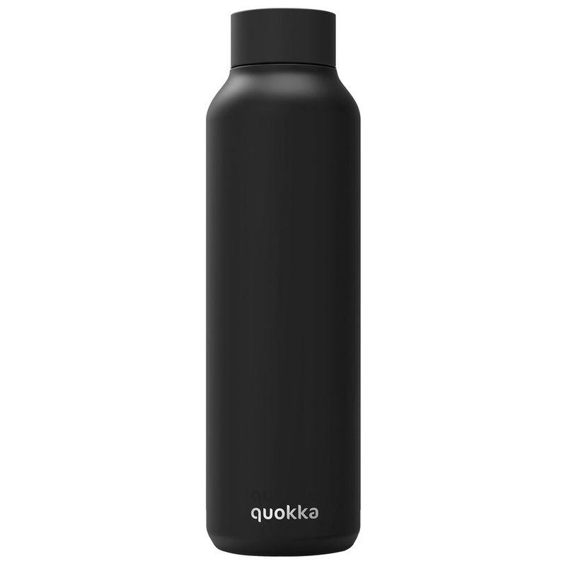Botella Solid Black Quokka 630ml - Imagen 1