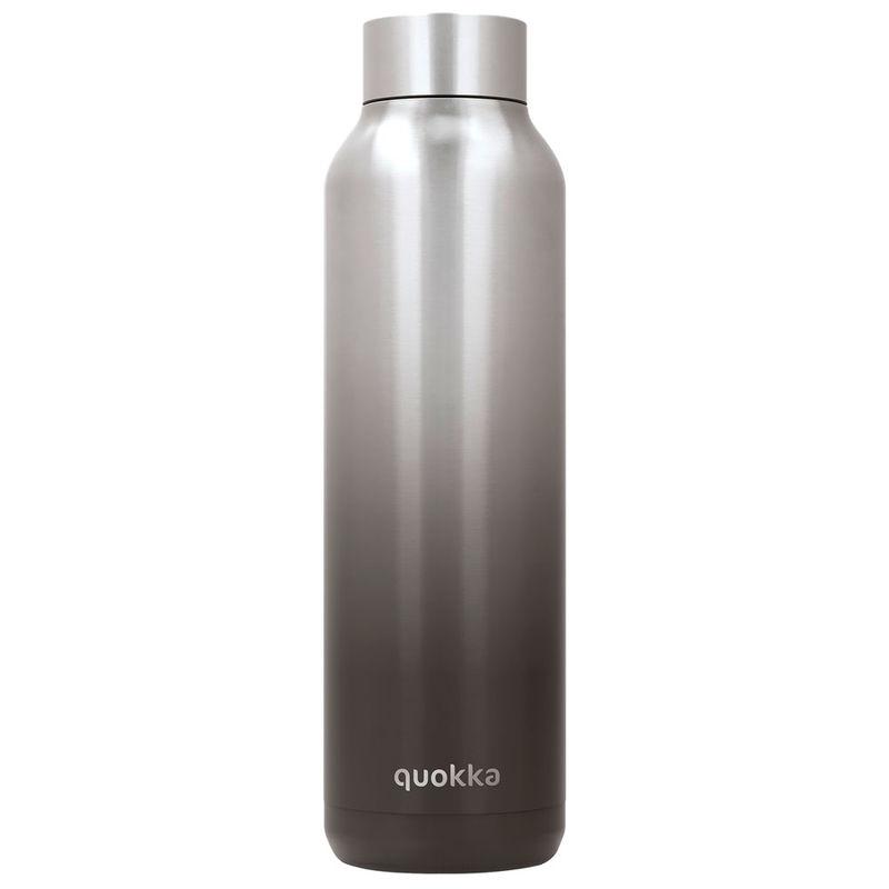 Botella Solid Black Steel Quokka 630ml - Imagen 1