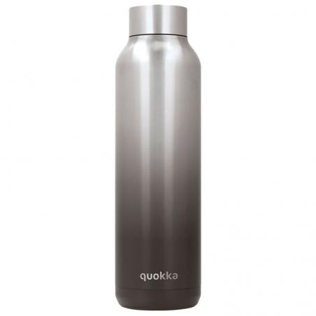 Botella Solid Black Steel Quokka 630ml - Imagen 1