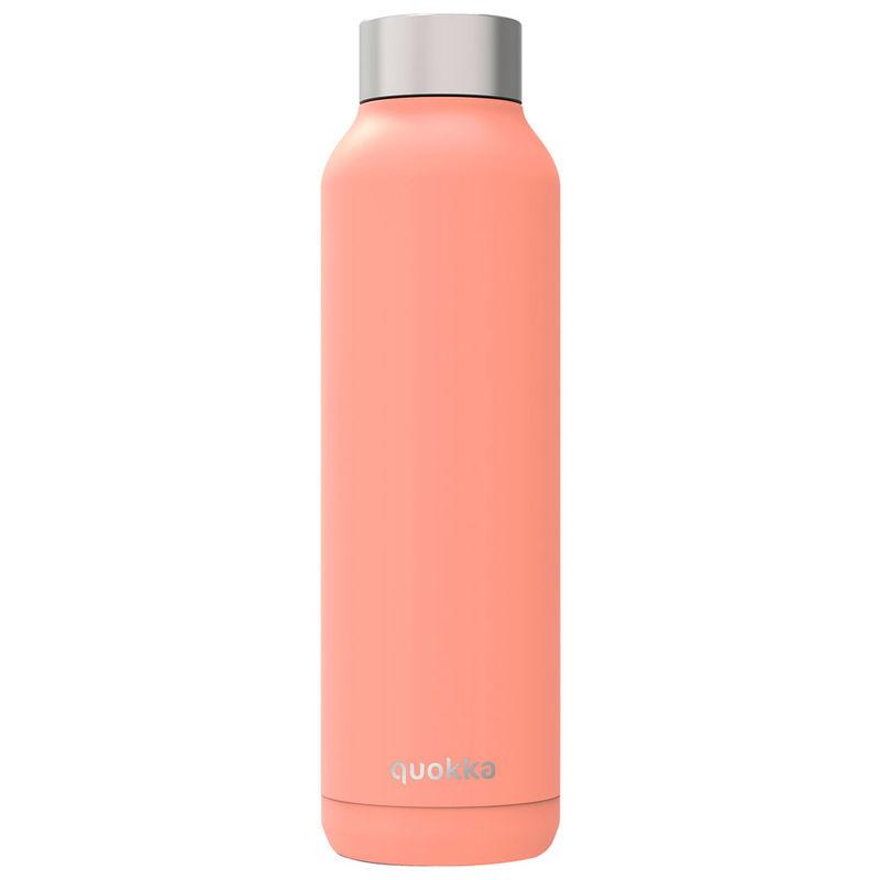 Botella Solid Pastel Orange Quokka 630ml - Imagen 1