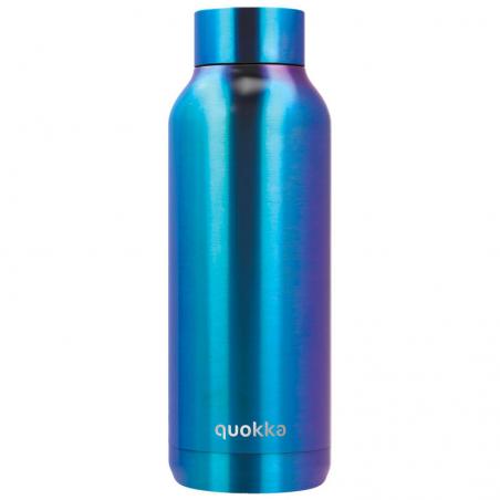Botella Solid Blue Chrome Quokka 510ml - Imagen 1