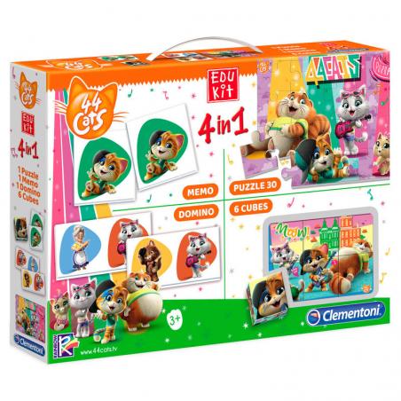 Edukit 4 en 1 44 Gatos - Imagen 1