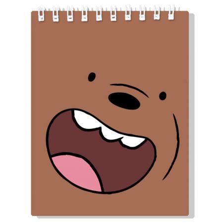 Cuaderno Oso Pardo We Bare Bears - Imagen 1