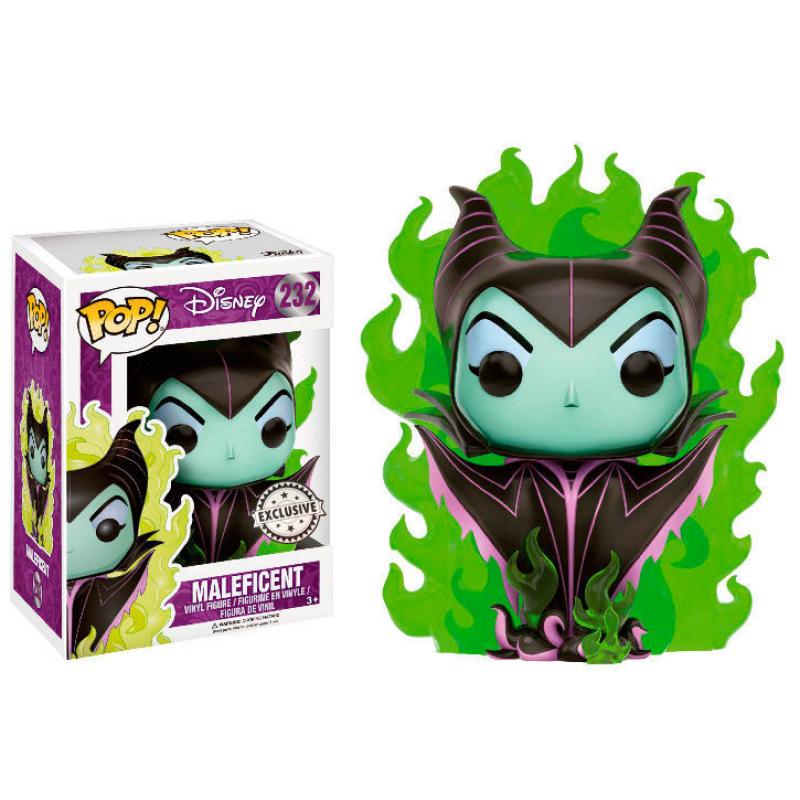 Figura POP Disney Malefica Llama Verde Exclusive - Imagen 1