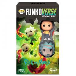 Juego mesa POP Funkoverse Rick & Morty 2fig Español - Imagen 1