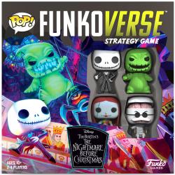 Ingles Juego mesa POP Funkoverse Pesadilla antes de Navidad 4fig - Imagen 1