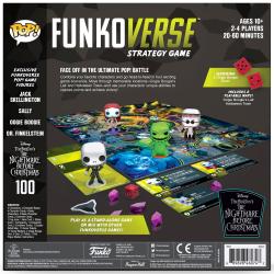 Ingles Juego mesa POP Funkoverse Pesadilla antes de Navidad 4fig - Imagen 2