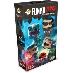 Juego mesa POP Funkoverse Jurassic Park 2fig Español - Imagen 2