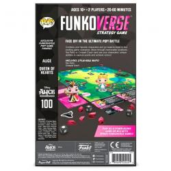 Juego mesa Ingles POP Funkoverse Alice in Wonderland Disney 2fig - Imagen 2