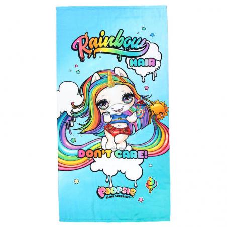 Toalla Rainbow Poopsie microfibra - Imagen 1