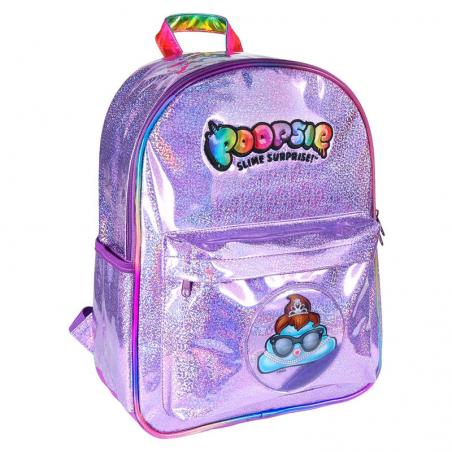 Mochila iridiscente Poopsie 41cm - Imagen 1