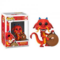 Figura POP Disney Mulan Mushu with Gong - Imagen 1