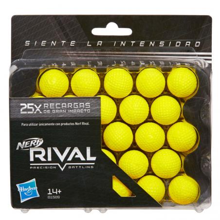 Set 25 Recargas Rival Nerf - Imagen 1