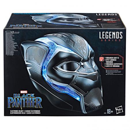 Casco Electronico Black Panther Marvel Legends - Imagen 1