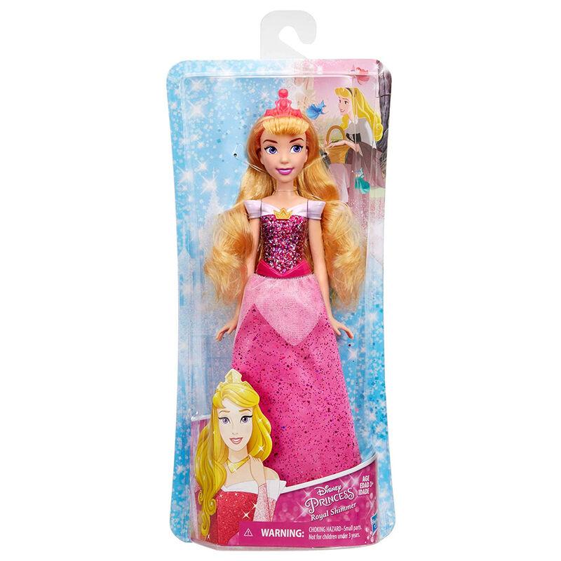 Muñeca Brillo Real Aurora La Bella Durmiente Disney 28cm - Imagen 1