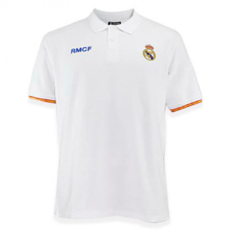 Polo Real Madrid blanco junior - Imagen 1